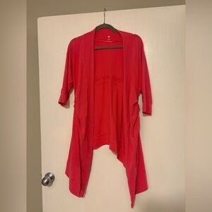 Lululemon Namaste Open Front Yoga Cardigan Wrap